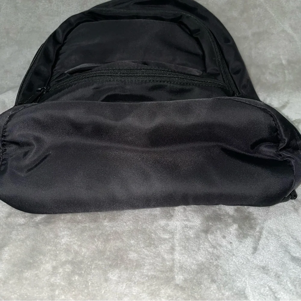 Champion Black Backpack with Bold Oversized C Logo OS